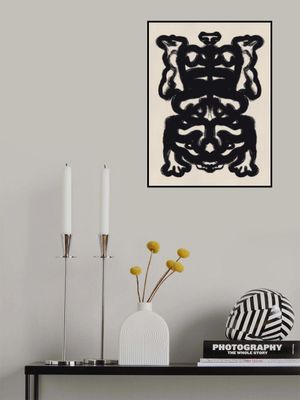 Symmetrical Black Pattern