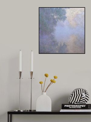 Morning On the Seine Near Giverny (1897) By Claude Monet Copy