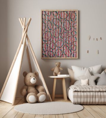 Vibrant Organic Shapes