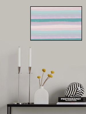 Horizontal Stripes In Soothing Tones