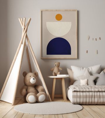 Lines and semicircles 3