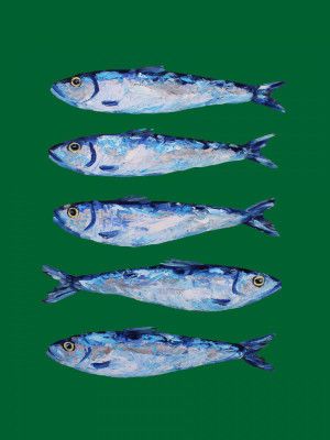 Sardines Forest Green