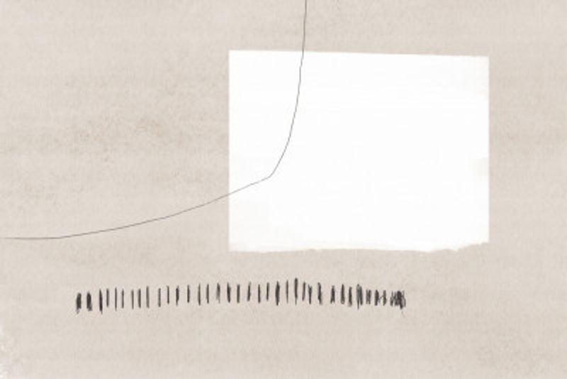 White Rectangle Contrasting