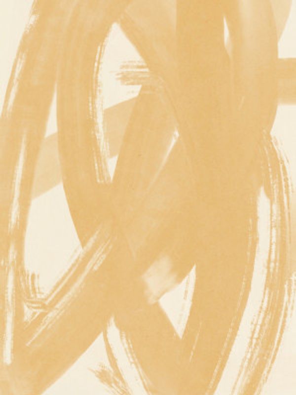 Dynamic Beige Brushstrokes