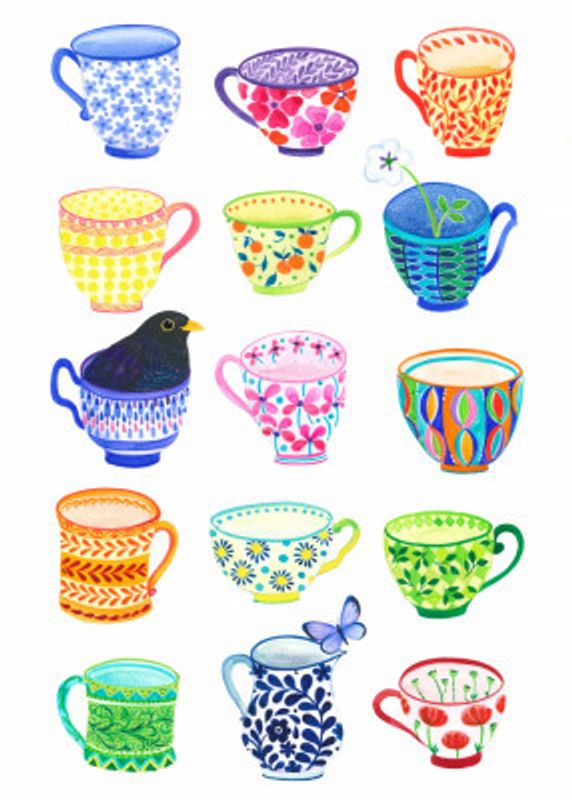 Teacups and Blackbird