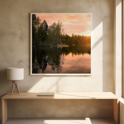 The little red house