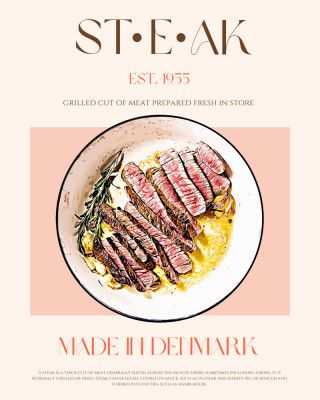 Grilled Meat Dish With Rosemary