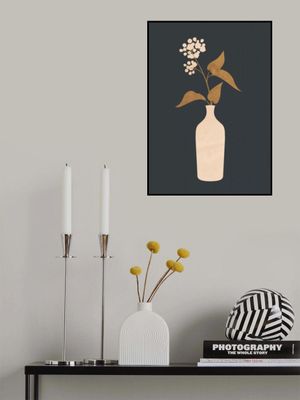 Minimal Abstract Art Vase Flower