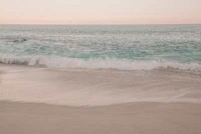 Serene Beach Waves