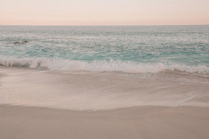 Serene Beach Waves