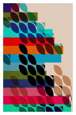 Geometric Shapes And Vibrant Colors