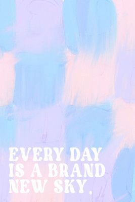 Everydayisabrandnewsky