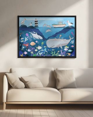 Sea World, Sea Life by Artist Carla Daly
