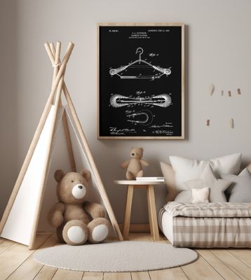 Garment Hanger Patent 1906