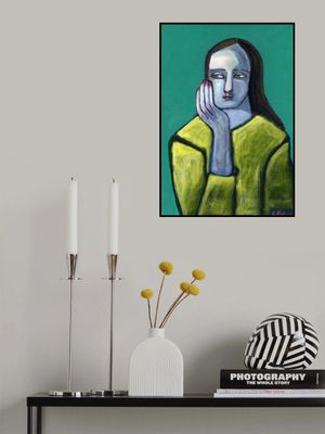 Woman with Big Hands