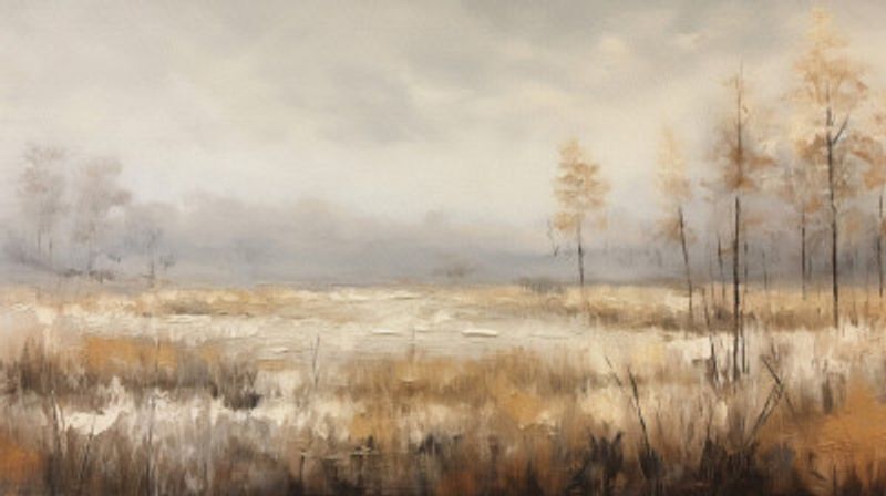 Horizontal Abstract Landscape 7