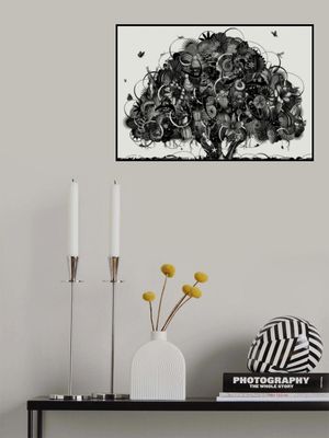 Tree of Life - black and white