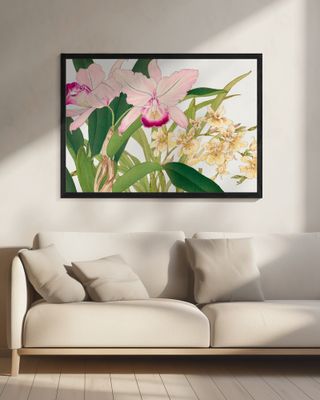 Oncidium Woodblock Painting No.2