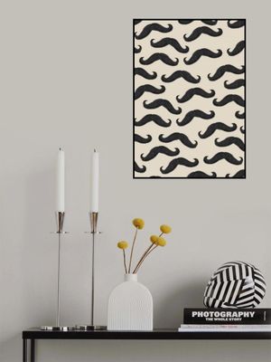 Gentlemans Moustache Pattern