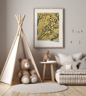 Tigre Dans Les Jungles Poster