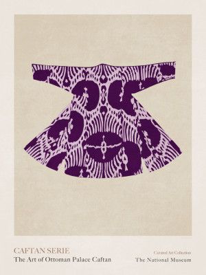 Purple Caftan Elegance