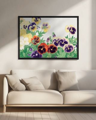 Vintage Pansy Flower No.2