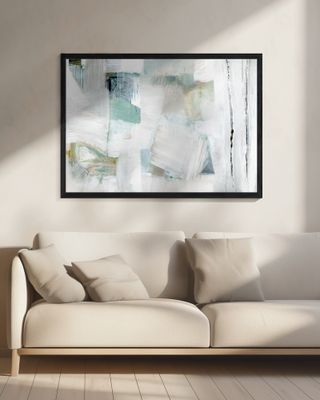 Whispers of White and Blue