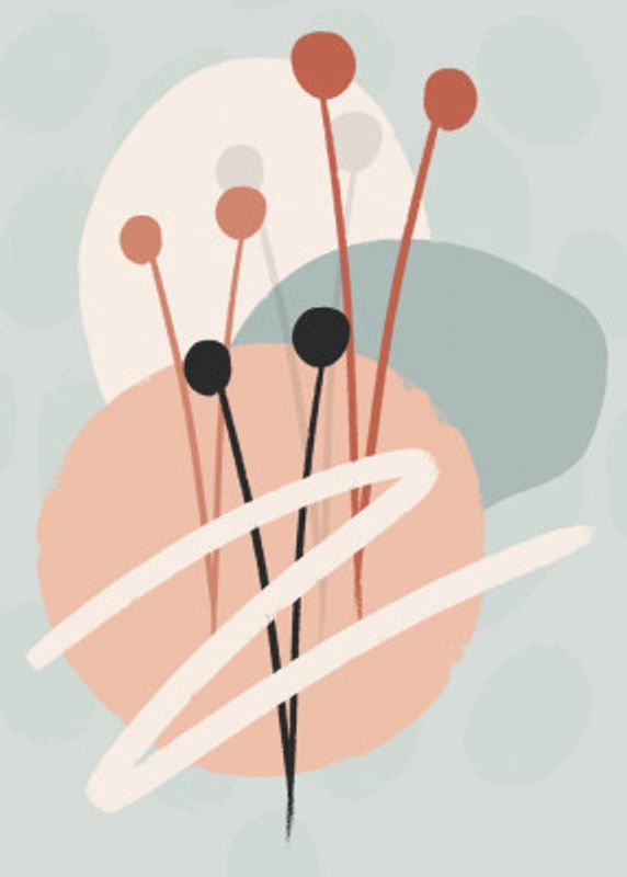 Organic Shapes &amp; Buds