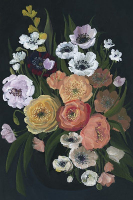 Leocadia moody bouquet