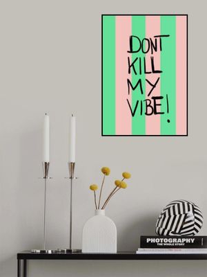 Vibrant Stripes Message