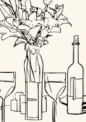 Wine and Blooms