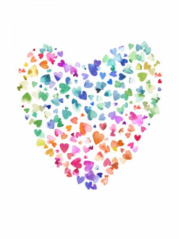 Love Hearts Valentines Mom I