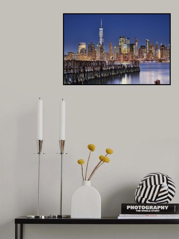 Manhattan Skyline at night