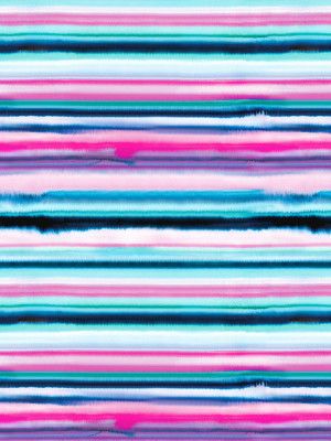 Ombre Stripes Watercolor Pink