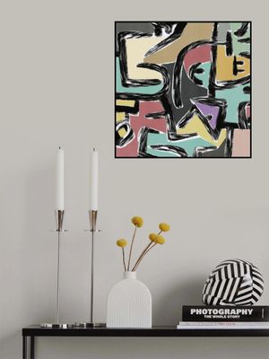 Bold Color Brushstrokes