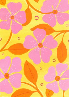 Pink Flower Pattern