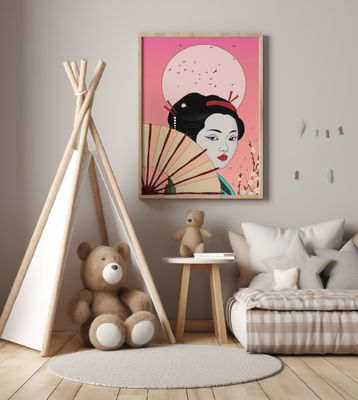 Japanese Geisha Girl