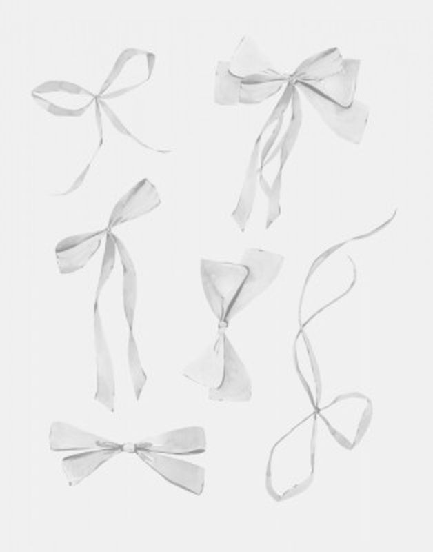 6 Bows White