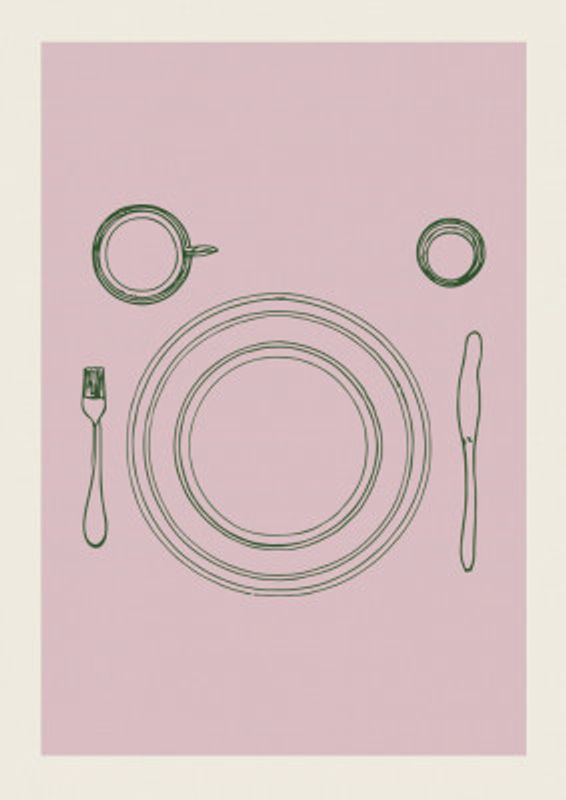 Minimal Dining Set