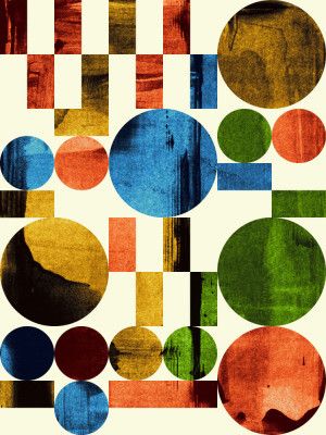 Vibrant Geometric Design