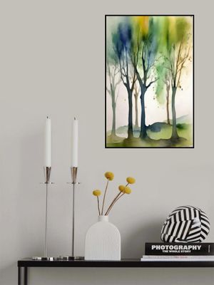 Watercolour Trees 1