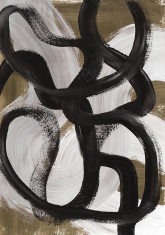 Abstract Brush Strokes 127X