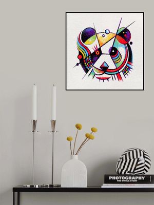 Abstract Faces   Panda