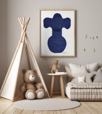 Celestial Garden II (ultramarine version)