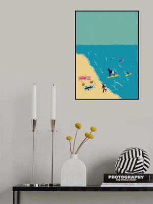 Cats beach day humour surfing