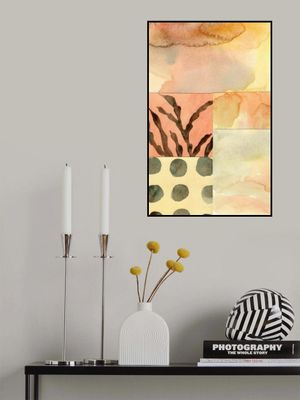 Watercolor abstract composition 9