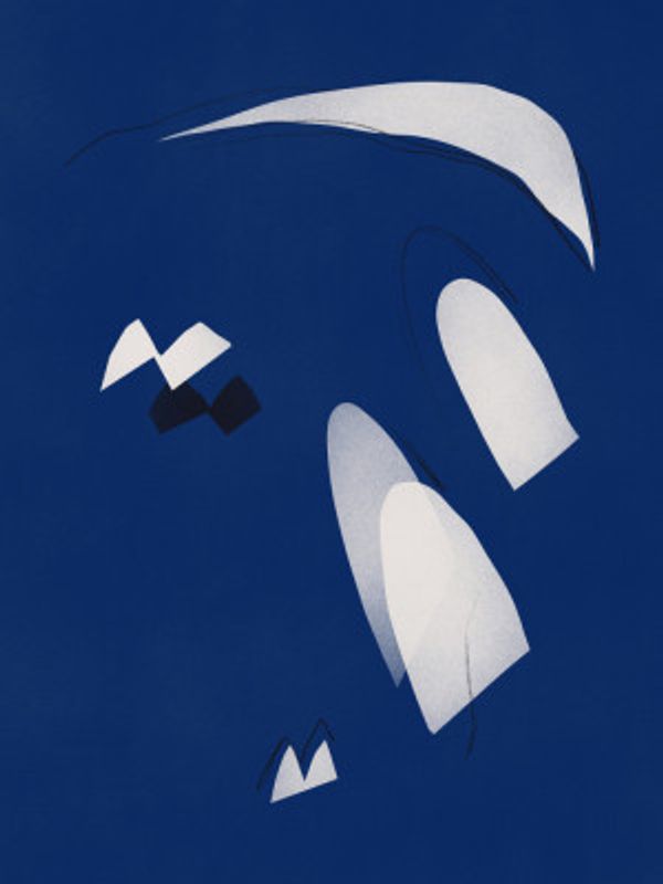 Abstract Blue Breeze