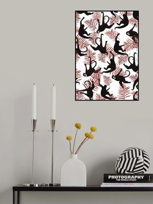 Monkey Vintage Pattern