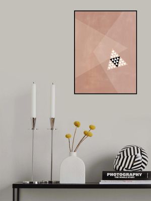 Geometric Design With A Central Triangular Pattern