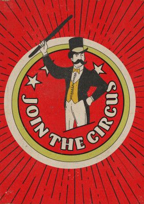 Join the Circus Vintage Commercial